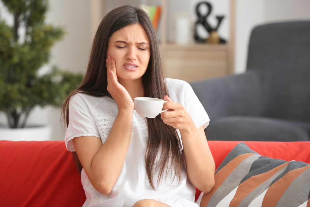 patient suffering from periodontal disease