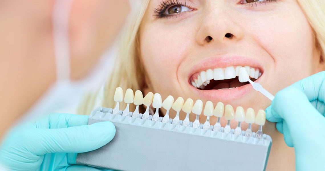 Dental Veneer Patient Receiving Treatment
